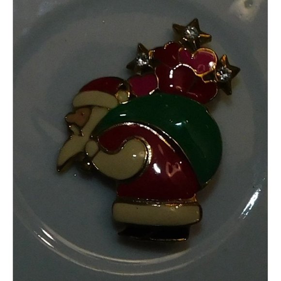 Sparkly Santa Brooch - Picture 4 of 4